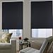 Produktbild SHINY HOME® Lichtundurchlässig Klemmrollo Jalousie Rollos Silberbeschichtung Verdunkelungsrollo Sonnenschutzrollo mit Klemmträgern ohne Bohren Klemmfix 100x175 cm , schwarz