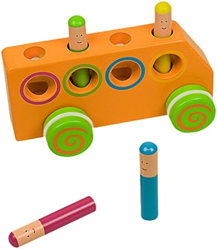 Andreu Toys 16342 Bus Pop Up, Multicolour, 17.5 x 7.5 x 14 cm