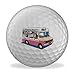 Produktbild Ice Cream Van Martin Wiscombe 6 X Printed Golfbälle