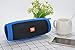 Produktbild JINRU Wasserdichter tragbarer Bluetooth-Lautsprecher, 12H Playtime für Telefon, Anti-Fall-Silikon,Blue