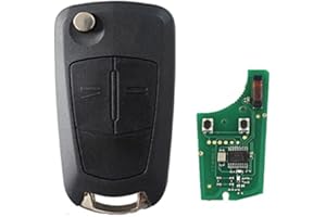 KUYUANSU Mando a Distancia para Coche PCF7946 Llave para Opel/Vauxhall Astra H 2004-2009, Zafira B 2005-2013 Vectra C 2002-2008 Signium