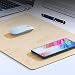 Produktbild Shop – Mauspad mit kabelloses Ladegerät, Induktion, Qi in Ladezone, für iPhone x, iPhone 8 8 Plus, Huawei Samsung Note 8 Galaxy S6 S7 S8 S9 S10/Edge Holzversion