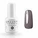 Gellen Brand Nail Varnish Gloss Polish 8ml Bottle UV Gel Polish Nail Lacquer Grey black