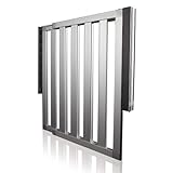 Lindam Numi erweiterbares Schutzgitter Aluminium-Verstellbreite 67,5cm bis 101cm-grau - 2