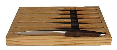 Preisvergleich Produktbild Sknife Steakmesser 6er-Set Walnuss