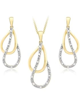 Damen-Halskette mit Anhänger 9 Karat (375) Gelbgold 1.44.8964