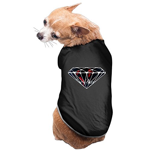 Preisvergleich Produktbild xj-cool Dance Diamant Hund Kostüm Tshirt schwarz
