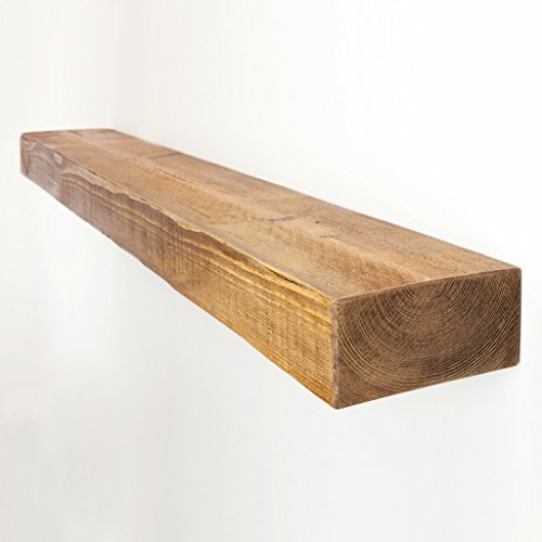 Buy Funky Chunky Furniture 6x3 Rustic Solid Wood Floating Shelf