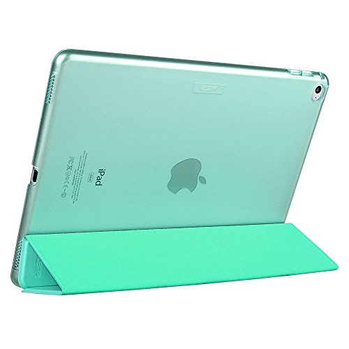 iPad Pro 12.9 (2015 Moell) Hülle, ESR® Yippee Series Auto aufwachen/Schlaf Funktion Ledertasche mit durchschaubar Rückseite Abdeckung Leichtgewicht Anti-Kratzer Schutzhülle für iPad Pro 12.9 Zoll (Mint Grün) - 9