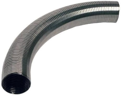 Jetex Universal Exhaust Flexible Polylock Tubing 500mm 2.5" Mild Steel (U056350)