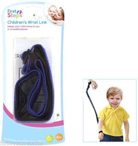 Childrens Wrist Link Safety Strap Toddler Harness Safety Strap Toddler Lead New