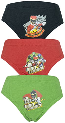 Power Rangers 3 Pack Cotton Boys Pants / Briefs - 7-8 years / 128 cms
