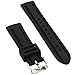 Produktbild Woodln Silikon Smart Watch Strap Zubehör Uhrenarmband Armband für Pebble Time/ Pebble Time Steel / Asus Zenwatch 1st 2nd / Moto 360 2nd Men's 46mm / G Watch R / LG Watch Urbane / Gear 2 R380 Smart Watch Strap (Black2)