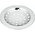 CHILLY-S Stainless Steel Floor Drain Cover/Jali/Grating for Bathrooms, Open Area, Kitchen Sinks and Wash Basins (127mm (5"), Pisto Super)