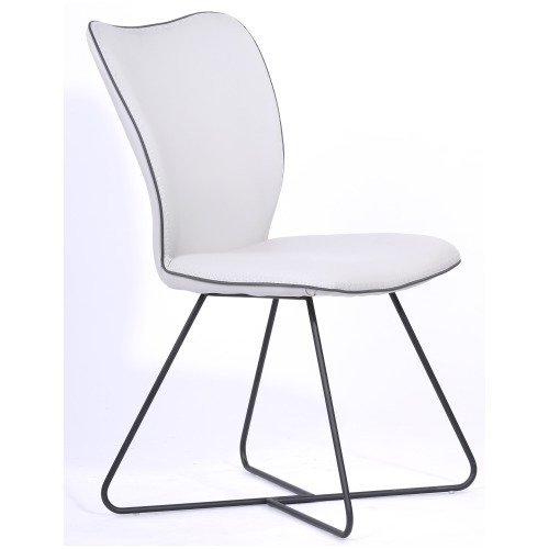 Preisvergleich Produktbild Trends & Living Polsterstuhl 2er Set E07023-GRA grau