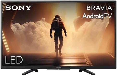 Sony BRAVIA KD-32W800 - Smart TV 32 pollici, HD Ready LED, HDR, Android TV, KD32W800PAEP [Classe di efficienza energetica F]