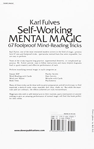 Self-Working Mental Magic: 67 Foolproof Mind-Reading Tricks