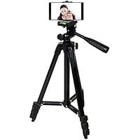 Vomoco AB3120F 3120 Mobile and Camera Tripod - Universal Portable & Foldable Professional SLR DSLR Camera Stand for Photography and Videography Tripod (Multicolor)