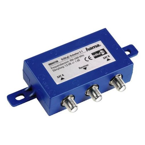 Preisvergleich Produktbild Hama SAT-DiSEqC-Schalter 2 - 1