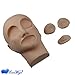 Eseewigs Training Mannequin Manikin Model Flat Head Practice Eyelash Extension Mannequin Training Head
