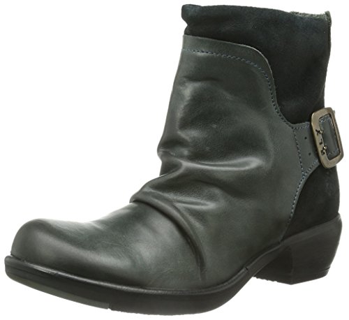 Fly London Mel Botas camperas Mujer, Gris (Diesel 10), 37 EU (4 UK)