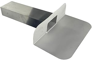 HANSE SYNTEC SYSTEMS Universal ALU Seitenablauf Attika 60mm x 100mm x 330mm, Dachablauf für Flachdach, Dachgully, Dachentwässerung