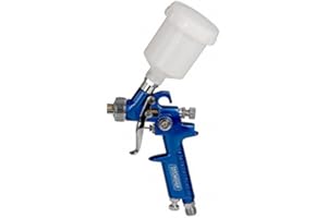 Fast Mover Tools FMT3600/1.0 Mini HVLP Gravity Spray Gun, Blue, 1.0 mm