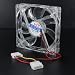 Produktbild Souked 120mm LED Blau Chassis Crystal Case Fan für PC-Host- CPU-Kühl 4 Pins