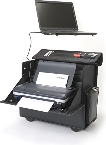 DICOTA DataCart NotebookKoffer fuer Notebooks bis 41,6cm 16,4Zoll und HP Drucker DJ450/ 460/ Officejet H470 und CANON iP90/ iP100 - 6