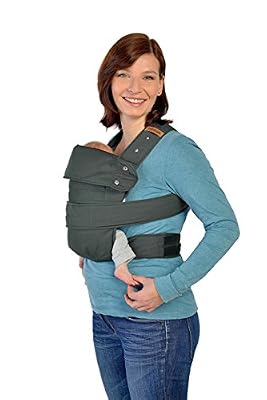 Marsupi Porte Bébé Anthrazit Gris Taille XL