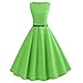 Produktbild Malloom® Frauen Vintage ärmellose O Neck Abend Vintage Kleid Party Prom Swing Kleid