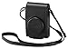 Price comparison product image Panasonic Lumix PHS84XEK Leather Case (Vertical) (Suitable for Lumix Tz101 with Shoulder Strap and Belt Loop – BLACK