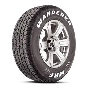 MRF 265/60 R18 Rubber Wanderer Tubeless Tyres (Large, Black)