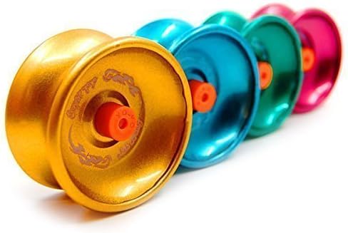 Yoyo Professional Spin Control Responsive Yo-yo Balls for Kids with String 4pcs Assorted Colors