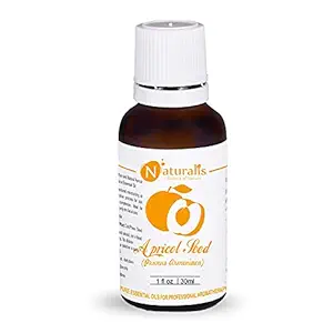 Naturalis Essence of Nature Cold Pressed Undiluted Apricot Oil for Hair, Face & Body Massage - 30ml