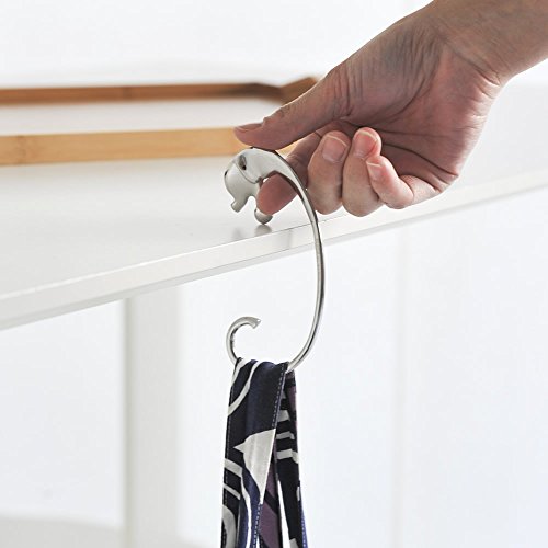 Alessi FGO05 Taschenhaken, Edelstahl, silber - 5