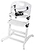 East Coast Nursery Contour Multi Height Highchair (White)