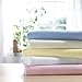 2x 100% Cotton Crib Fitted Sheets Soft Quality - 5 Beautiful colours (Cream)