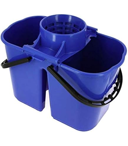 Accessoires de ménage Jantex Seau rond en plastique 10L vert