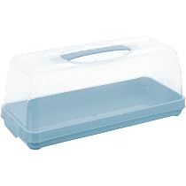 Cloche à Gâteau Rotho Fresh - Plate Avec Capuchon Et Poignée Transport - Sans BPA