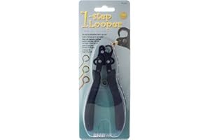 THE BEADSMITH Beadsmith 1-Step Looper Pliers Create Eye Pins, Bend and Trim Wire - 1.5mm Loops by Beadsmith
