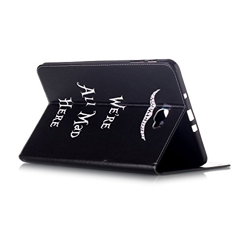 Romtronic Cute Colorful Flip Tasche PU Leder Abdeckung Stand Schutzhülle für Samsung Galaxy Tab A6 10.1 Pouces SM-T580 / SM-T585 + 1 x Schwarz Stylus (Design 10) - 5