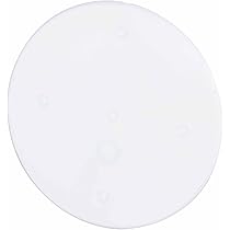 UFURMATE Wandloch-Abdeckplatten - 6 Stück, Rund 12,7cm, PVC Weiß Für Decke & Wand