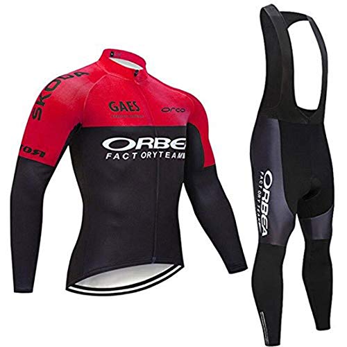 Wulibike Conjunto Bicicleta Largo Hombre Traje Btt Invierno Ropa Ciclismo Equipos Profesionales