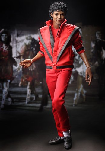 Michael Jackson Sideshow Collectibles Hot Toys 12 Inch Action Figure Thriller