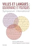 Image de Villes et langues : gouvernance et politiques (French Edition)