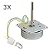 Produktbild Bluelover 3Pcs 3V-24V 12V Mini 3-Phasen-Generator Wind Turbines Hand Motor