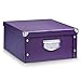 Produktbild Zeller 17794 Aufbewahrungsbox, Pappe, lila