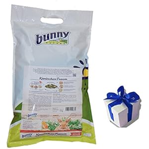 4 kg Bunny Kaninchen Traum Special Edition Futter für Zwergkaninchen + Geschenk
