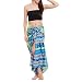 Womens Cotton Printed Voile Sarong Wrap Swimsuit Cover Up, Swimwear Cover Ups for Women, Designer Quality Swimsuit Coverups,66X42 Inch,W-VSN-2617 RS.585.00
